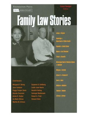cover image of Family Law Stories